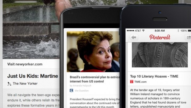 Pinterest Rolls out New Article Pins