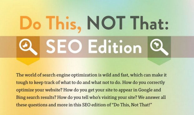 Do This, Not That – SEO Edition [Infographic]