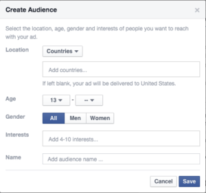 Facebook boosted posts: target your audience | VerticalResponse