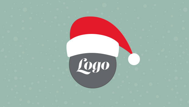 Make your logo festive for the holidays