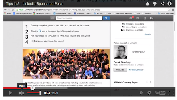 How to Sponsor an Update on LinkedIn [Video]