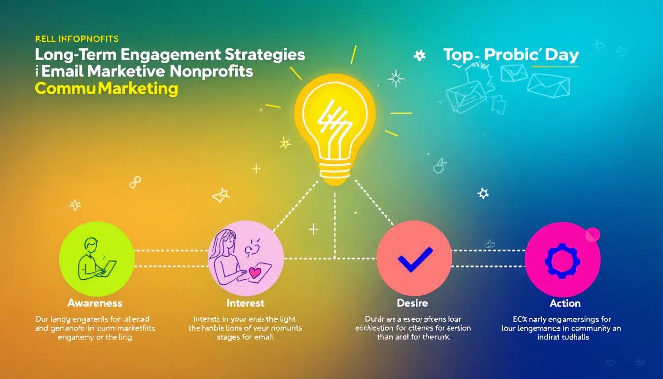 Long-term engagement strategies in email marketing for nonprofits.