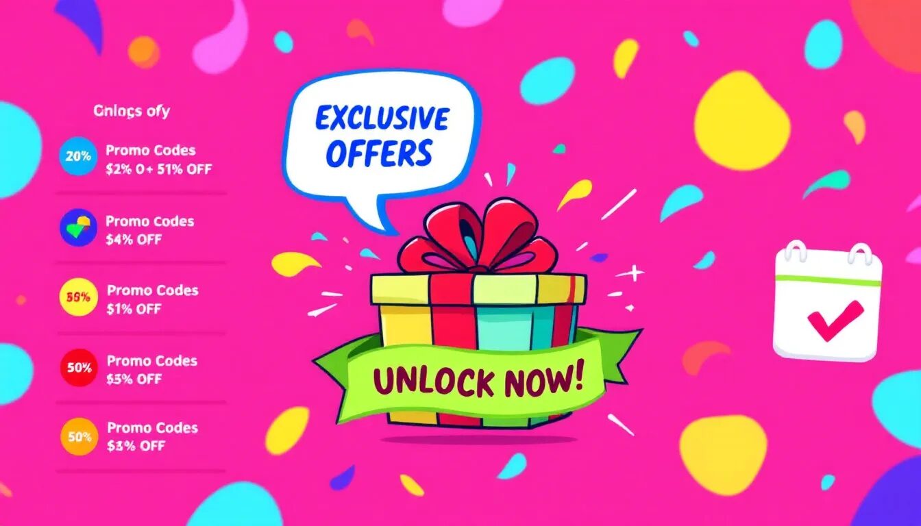 An example of exclusive offers and promo codes in an email campaign to drive sales.