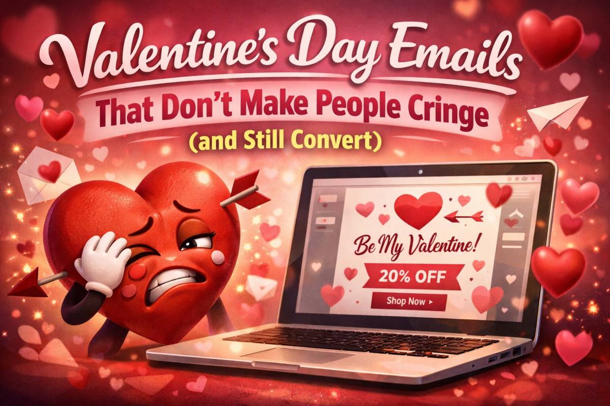 Valentine’s Day Emails That Don’t Make People Cringe And Still Convert