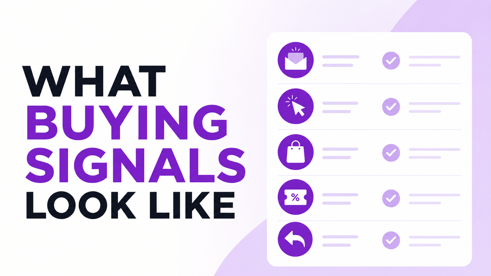 What Buying Signals Look Like (and How to Use Them in Your Marketing Strategy)