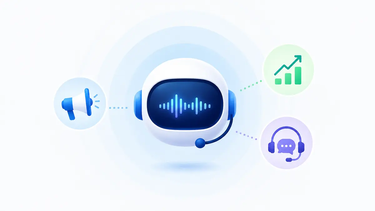 AI Voice Agents: How Voice AI Transforms Marketing, Sales, and Customer Support